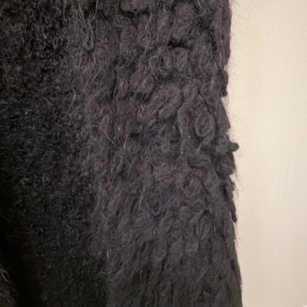 Authentic Tory Burch Black Textured Layering Vest small - Picture 4 of 10